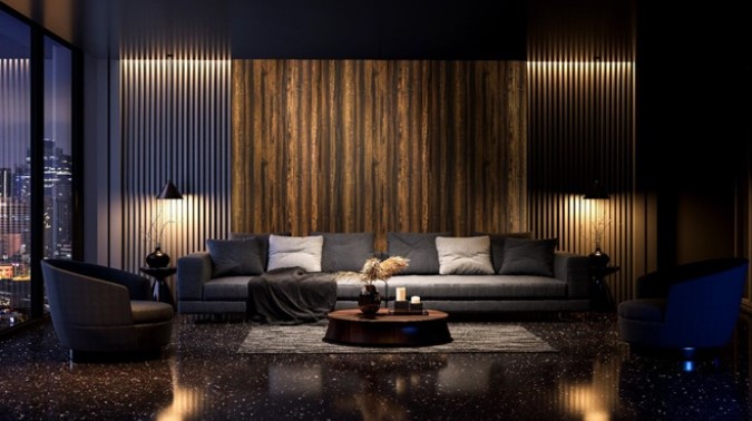 Louver Panel Ideas for TV Units, Walls & Partitions